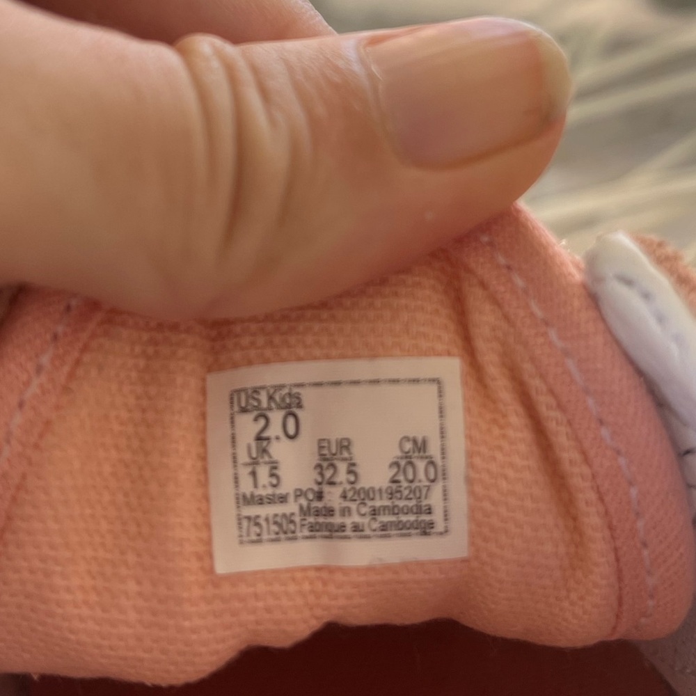 Vans old skool Peach Floral Frog Sneakers - Picture 10 of 11